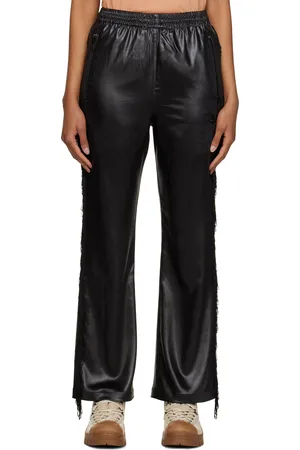 Pins & Needles Black Fringe Track Pants