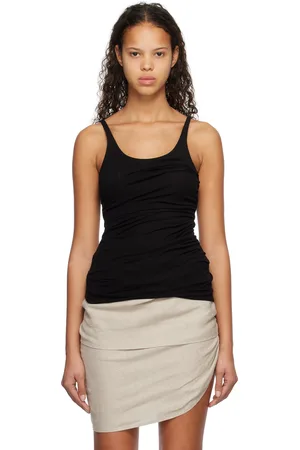 Subtle Le Nguyen Draped Tank Top