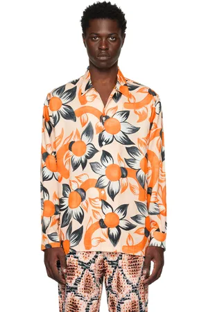 Endless Joy Orange Wildflower Pale Shirt