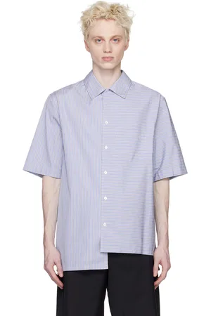Lanvin Blue Asymmetric Shirt