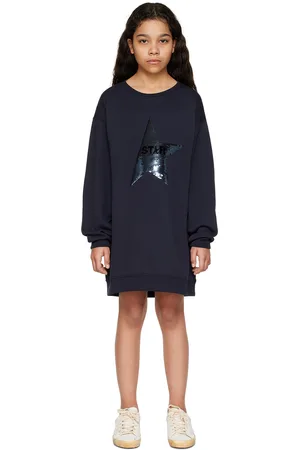 Golden Goose Kids Navy Star Dress