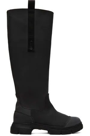 Ganni Black Country Chelsea Boots