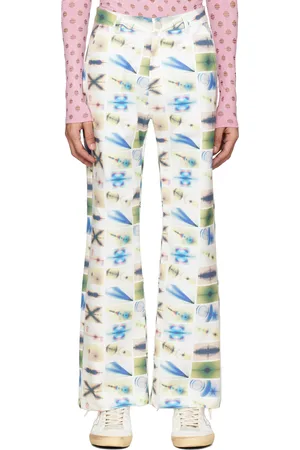 Maisie Wilen SSENSE Exclusive White Trousers