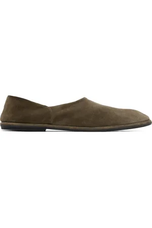The Row Taupe Canal Loafers