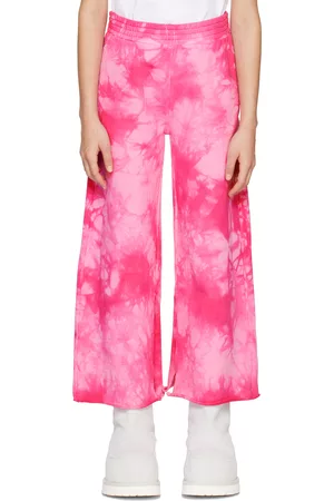Maison Margiela Kids Pink Tie-Dye Sweatpants