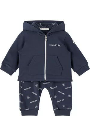 Moncler Baby Navy Printed Tracksuit