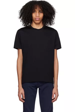 Sunspel Black Riviera T-Shirt