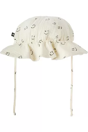 Molo Baby Off-White Noel Bucket Hat