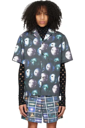 Maisie Wilen SSENSE Exclusive Black Calcium Shirt