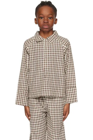 Caramel Kids Brown Burdock Shirt