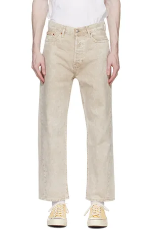 Calvin Klein Men Jeans - Off-White Standards Twist Jeans