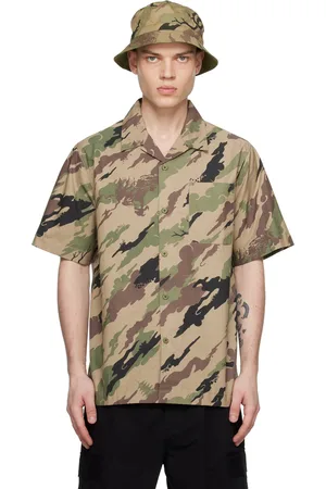 Maharishi Men Shirts - Khaki Camouflage Shirt