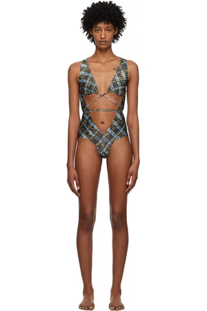 KNWLS Blue & Tan Amber One-Piece
