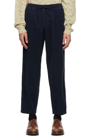 YMC Men Pants - Navy Alva Trousers