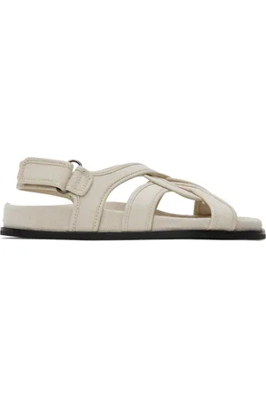 Totême Beige Chunky Sandals