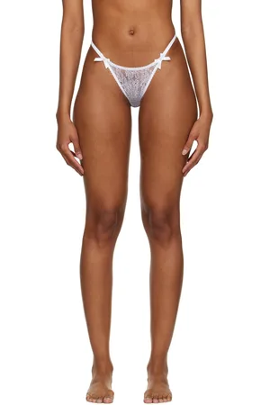 Agent Provocateur White Lorna Thong