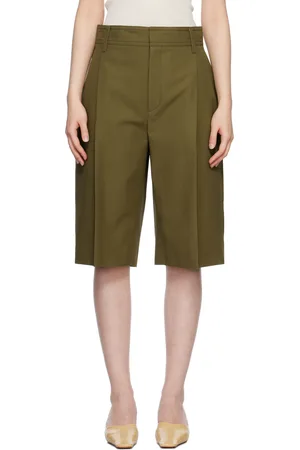MARIA MCMANUS Green Skater Shorts