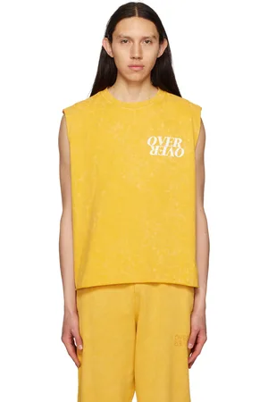 OVER OVER Men Tank Tops - Yellow Easy Tank Top