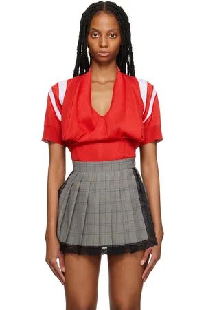pushBUTTON V-Neck T-Shirt