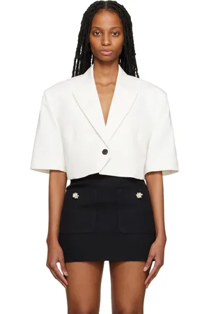 pushBUTTON Cropped Blazer