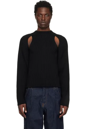 Jean Paul Gaultier Black Cutout Sweater