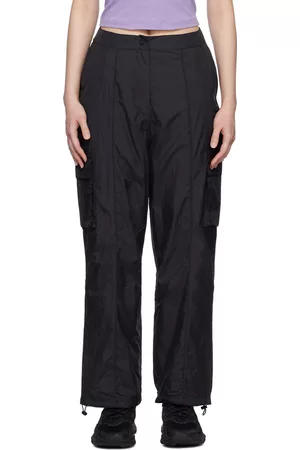 adidas Women Cargo Pants - Black Premium Essentials Cargo Pants
