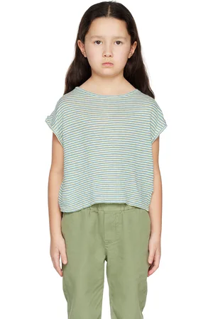 MORLEY Kids Blue & Yellow Stripe T-Shirt