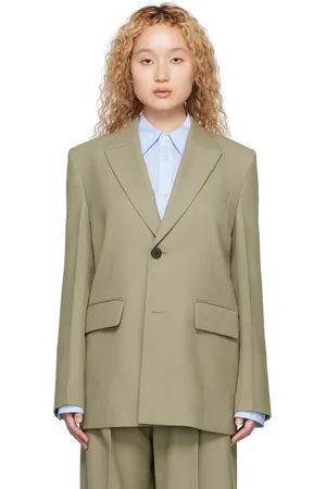 WOOYOUNGMI Khaki Folding Blazer
