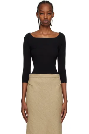 Max Mara Black Saturno Long Sleeve T-Shirt