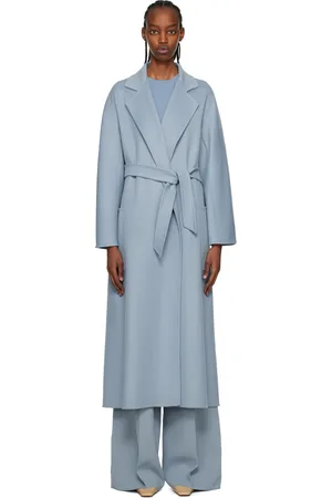 Max Mara Women Coats - Blue Ludmilla Coat