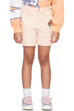Kenzo Kids Pink Paris Bamboo Shorts