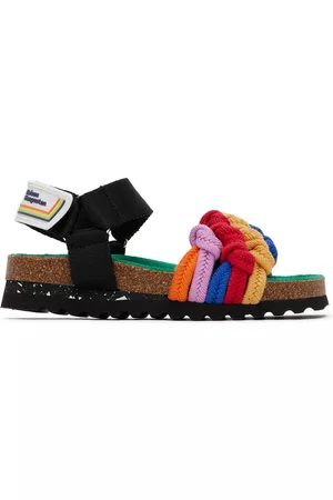 Maison Mangostan Sandals - Kids Multicolor Satsuma Sandals
