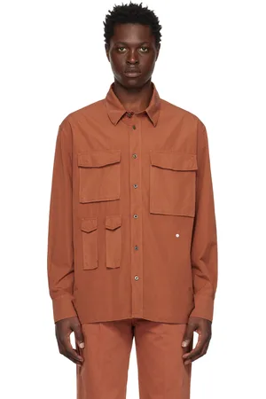 Etudes Red Checkpoint Shirt