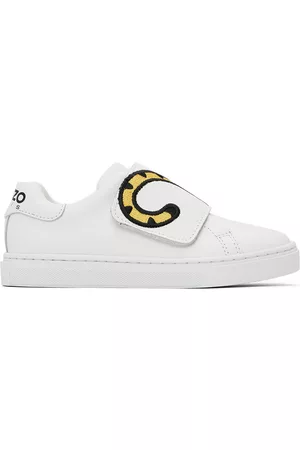 Kenzo Sneakers - Kids White Velcro Sneakers