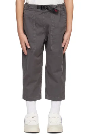 Gramicci Kids Pants - Kids Gray Loose Tapered Pants