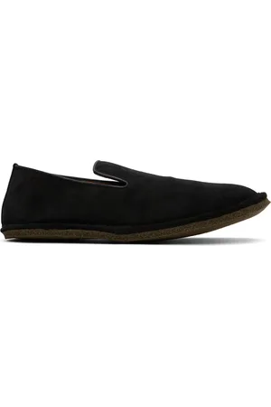 DRIES VAN NOTEN Men Loafers - Black Slip-On Loafers