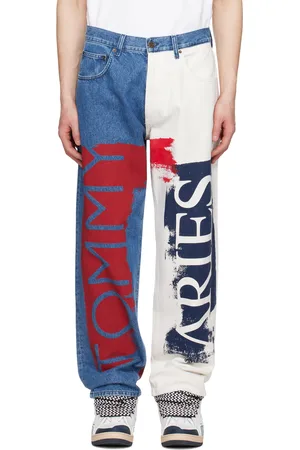 Tommy Hilfiger Men Jeans - Blue & White Aries Edition Jeans