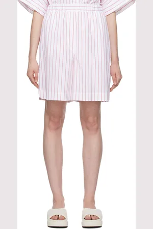 Max Mara White Vezzo Shorts