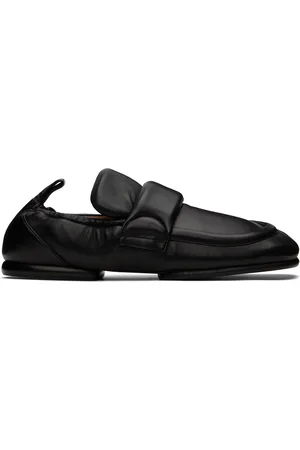 DRIES VAN NOTEN Men Loafers - Black Padded Loafers