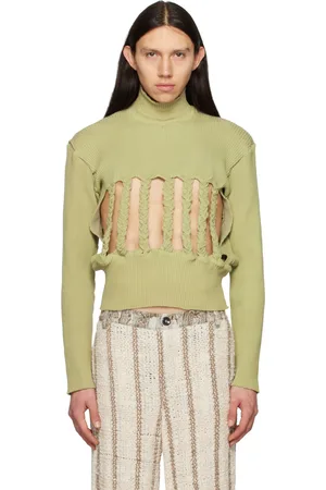 Solitude Studios SSENSE Exclusive Green Sweater