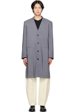 T/SEHNE SSENSE Exclusive Gray Splatter Coat