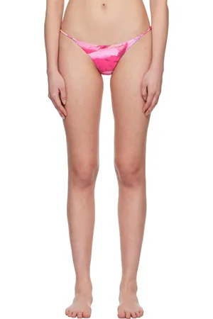 Miaou Women Bikini Bottoms - Pink Kauai Bikini Bottoms