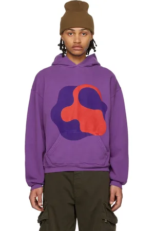 full circle energy Men Hoodies - SSENSE Exclusive Purple Hoodie