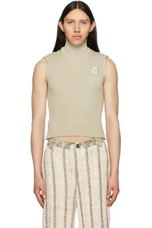 Solitude Studios SSENSE Exclusive Beige Tank Top