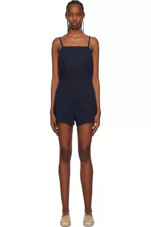 Max Mara Women Jumpsuits - Navy Pepaia Romper