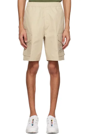 Stone Island Men Shorts - Beige Ghost Piece Shorts