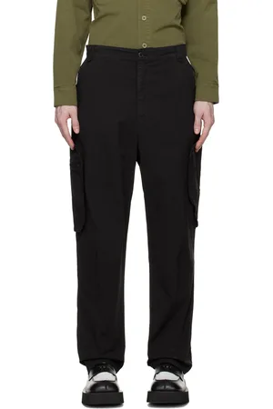 HENRIK VIBSKOV Black Zip Cargo Pants