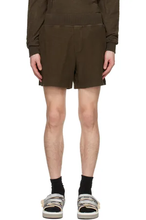 RANRA Khaki Mock-Fly Shorts