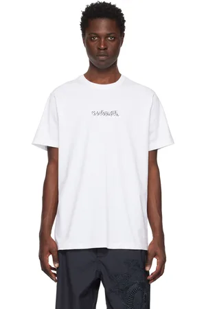 Maharishi Men T-shirts - White Graphic T-Shirt