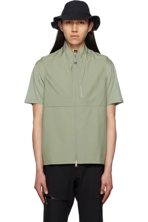 Houdini Men Camisoles - Green Pace Hybrid Vest